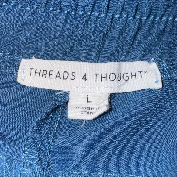 Threads 4 Thought joggers Breakwater Blue size L. GUC - Picture 10 of 12
